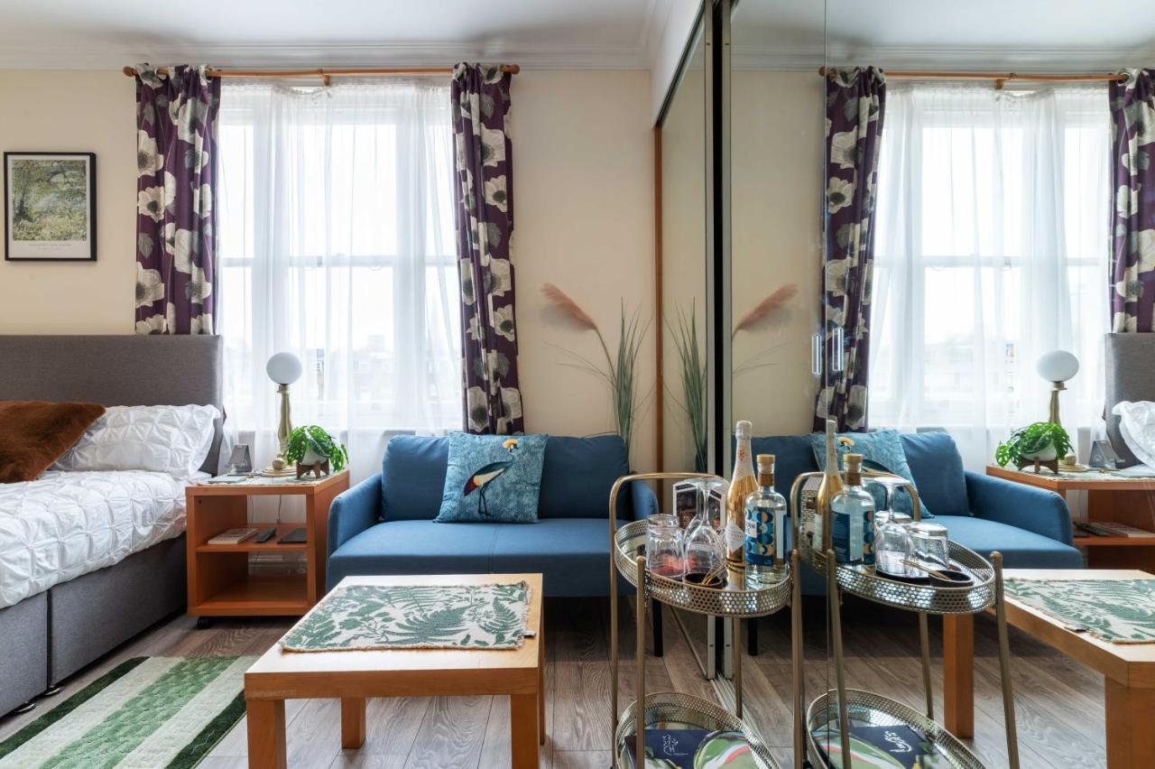 Elegant Art Deco Whole Apartment - 2Mins To Hyde Park, 8Mins To Bayswater, Nottinghill, Paddington London Kültér fotó
